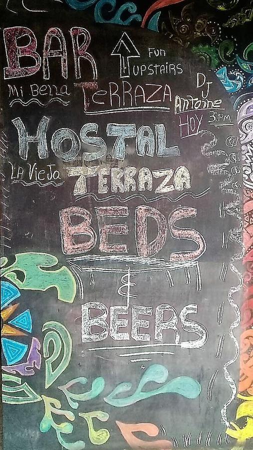 La Vieja Terraza Hostel Antigua Εξωτερικό φωτογραφία